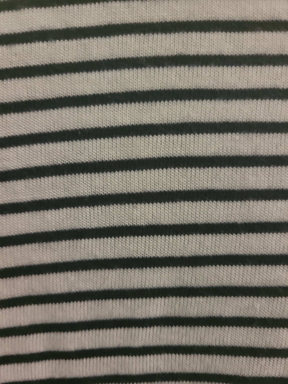 Abercrombie & Fitch Black and White Striped Crew Neck T-Shirt Dress w/ Pocket - Picture 3 of 3